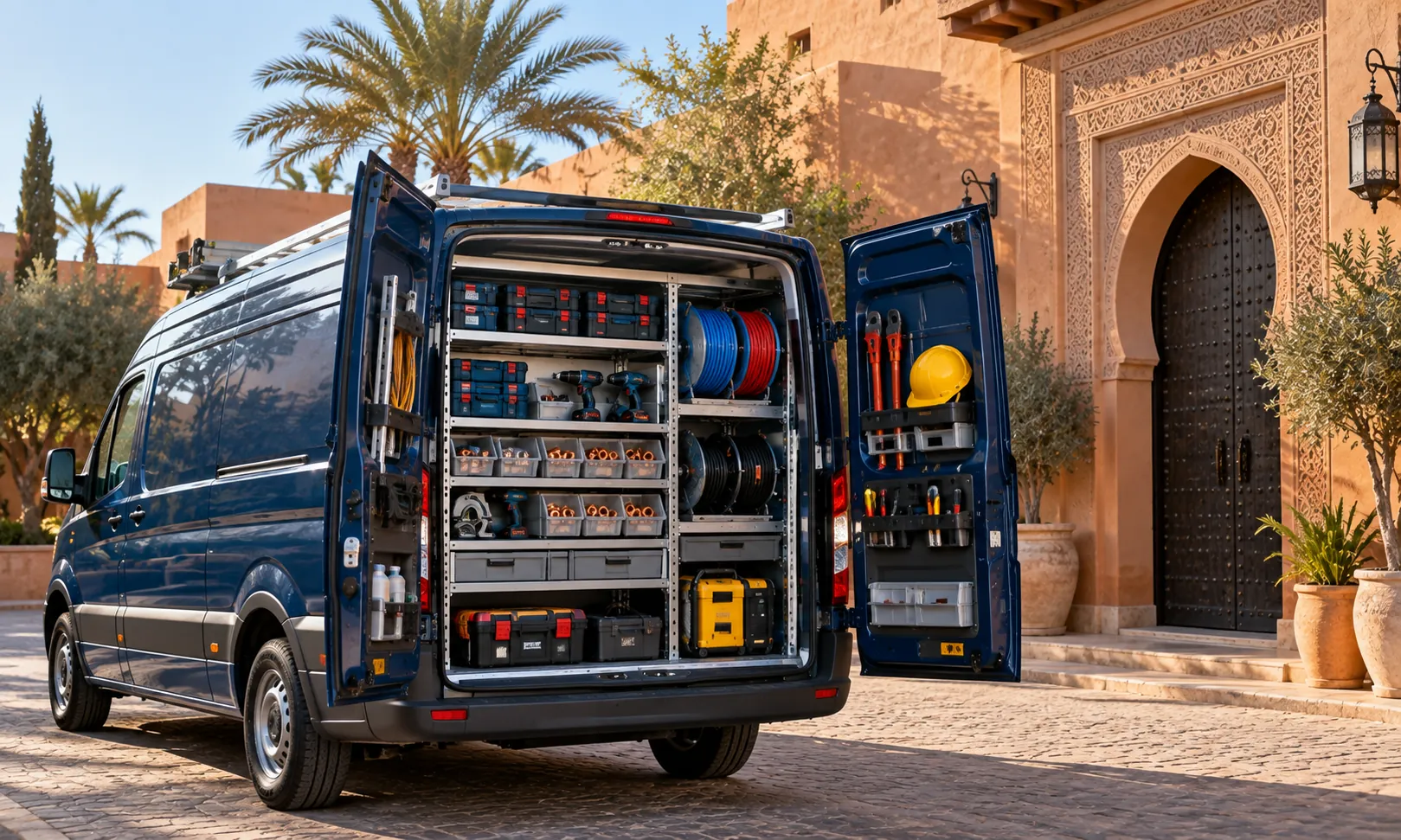 NAJEM TECHNOLOGY service vehicle and equipment